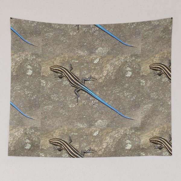 Item preview, Blue Tailed Lizard I designed and sold by Jean Gregory Evans.