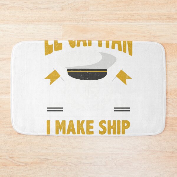 Item preview, El Captain I Make Ship Happen Fun Boating Gift Design product designed and sold by Lisbob.