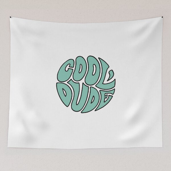 Item preview, cool dude sticker typography designed and sold by cameronbaba.