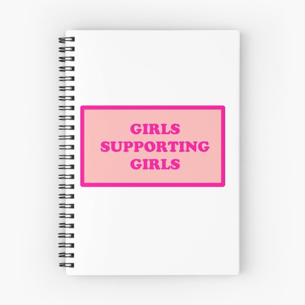 Item preview, girls supporting girls designed and sold by thicker than  a sticker.