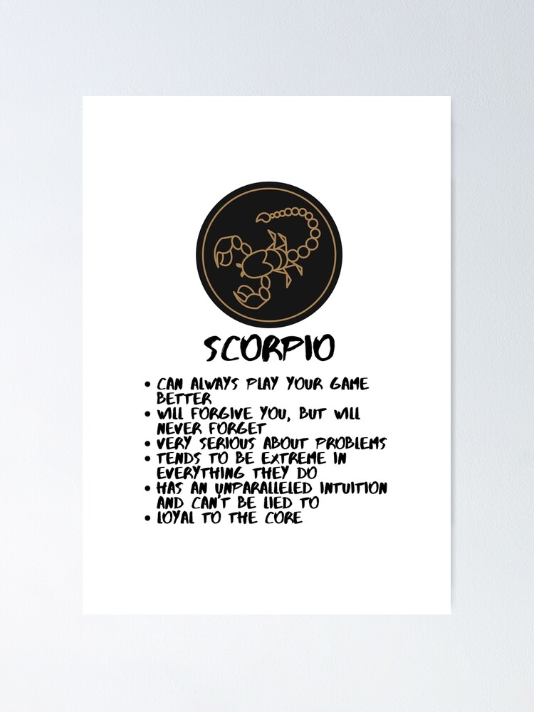 Scorpio Zodiac Funny Description Scorpio Zodiac Funny Description