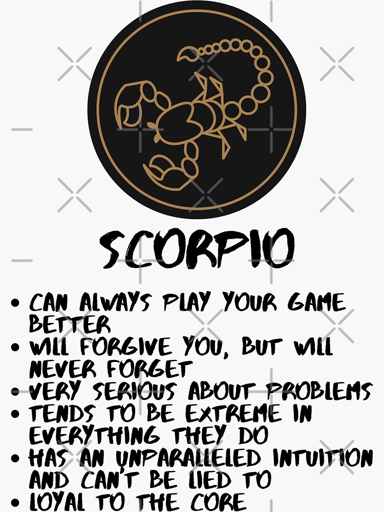 Scorpio Zodiac Funny Description