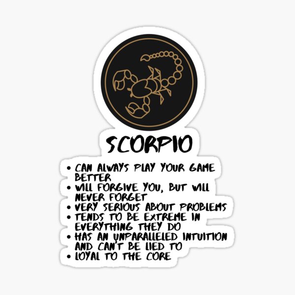 Scorpio Zodiac Funny Description Scorpio Zodiac Funny Description