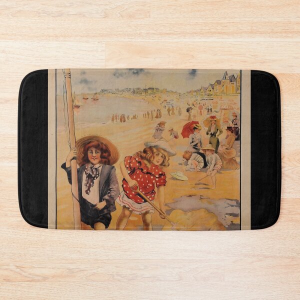 Item preview, NORD Berck Plage vintage travel poster designed and sold by stickart-marek.