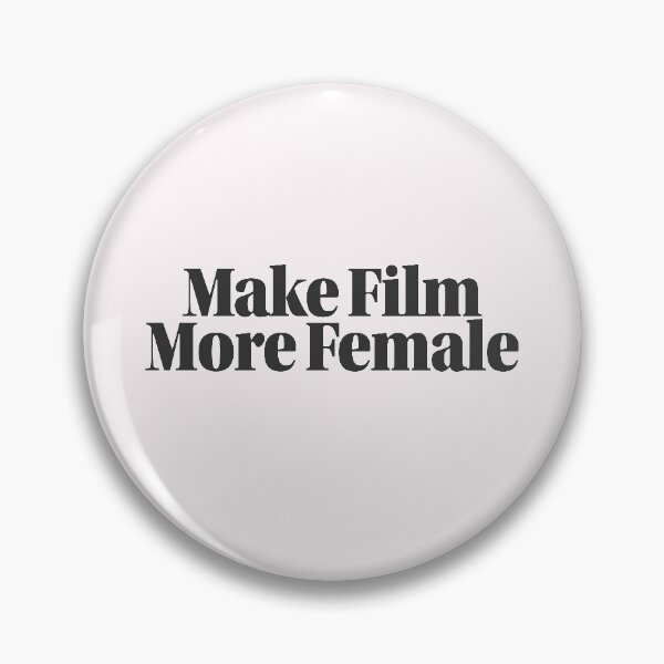 Item preview, Make Film More Female Dark Grey Text designed and sold by makefilmfemale.