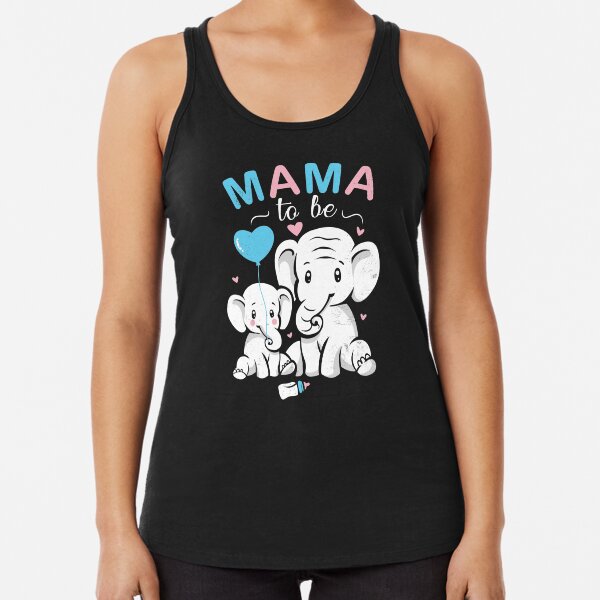 Mama To Be Elephant Baby Shower Gift Design Idea print