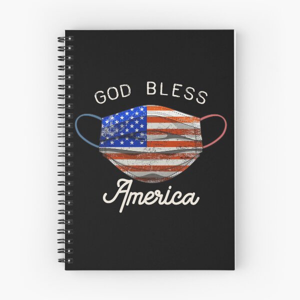 Item preview, God Bless America Face Mask Independence Day Quarantine designed and sold by 33ink.