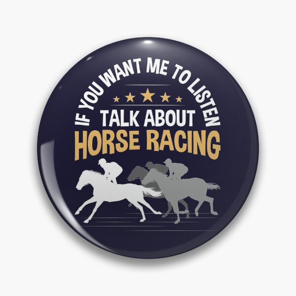 Item preview, Thoroughbred Racing If You Want Me To Listen Talk About Horse Racing designed and sold by jaygo.