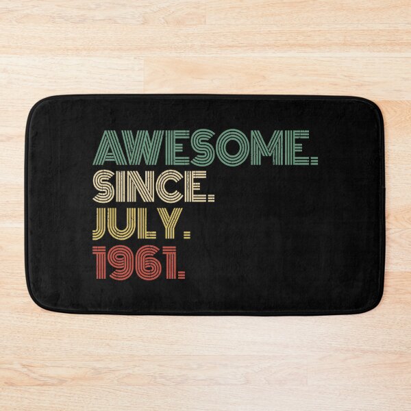 Item preview, Awesome Since July 1961 59th Birthday Gift 59 Years Old Vintage July 1961 designed and sold by nana1099.