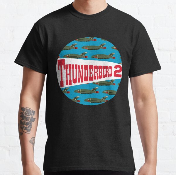 Thunderbird 2 Aircraft Thunderbirds TV Original Series Virgil Tracy Classic T-Shirt