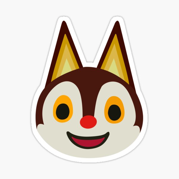 Animal Crossing Rudy Stickers | Redbubble