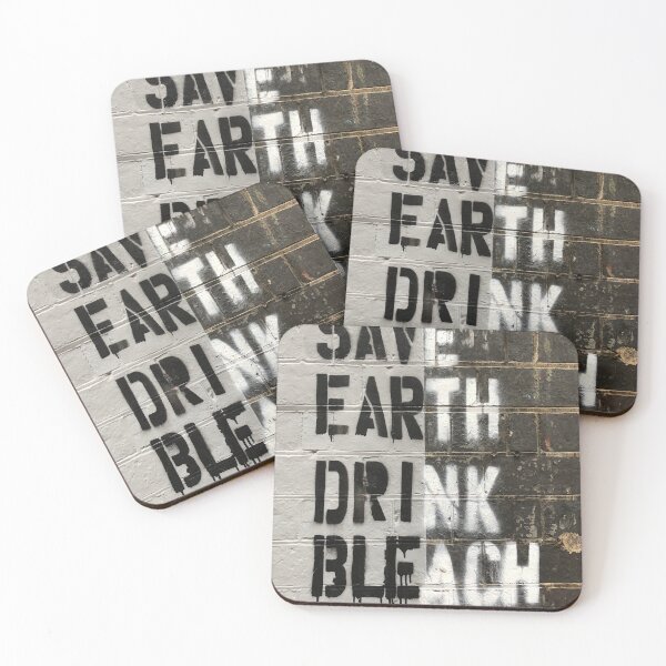 Item preview, Save Earth Drink Bleach graffiti designed and sold by mchersam.