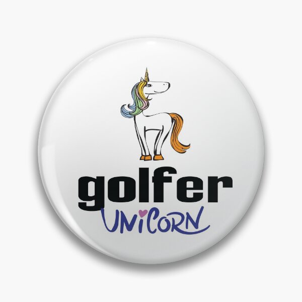 Item preview, Golfer Unicorn Cartoon designed and sold by ProjectX23.