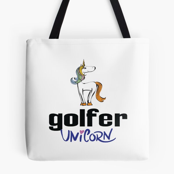Item preview, Golfer Unicorn Cartoon designed and sold by ProjectX23.