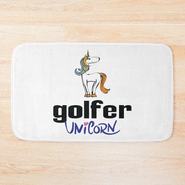 Item preview, Golfer Unicorn Cartoon designed and sold by ProjectX23.