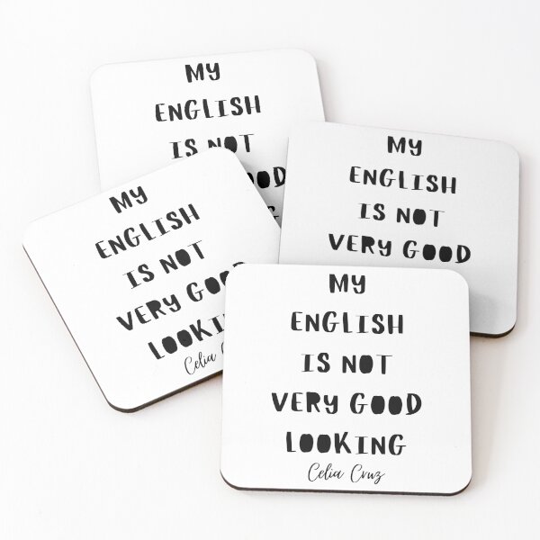 Item preview, My English Is Not Very Good Looking designed and sold by CuriouserWorld.