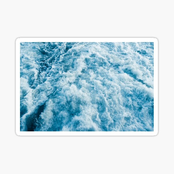 Item preview, Whitewater River Rapids Blue Abstract designed and sold by Amy Mitchell.