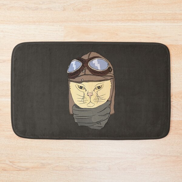 Item preview, Cat Fighter Plane Pilot  designed and sold by therealsadpanda.