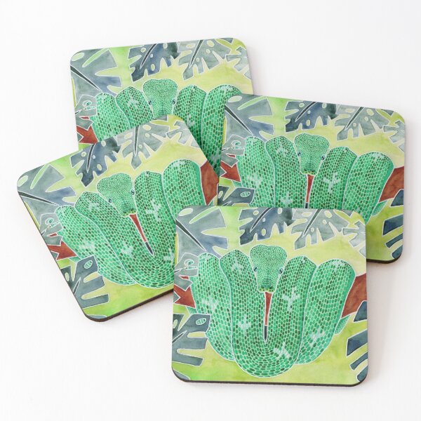 Item preview, Green Tree Python designed and sold by Ashley Gelhaus.