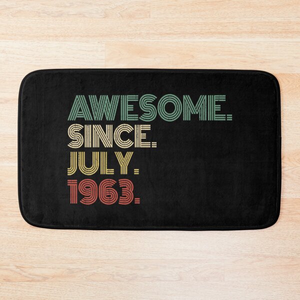 Item preview, Awesome Since July 1963 57th Birthday Gift 57 Years Old Vintage July 1963 designed and sold by nana1099.