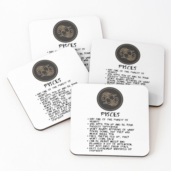 Item preview, Pisces Zodiac Funny Description designed and sold by ricknosis.