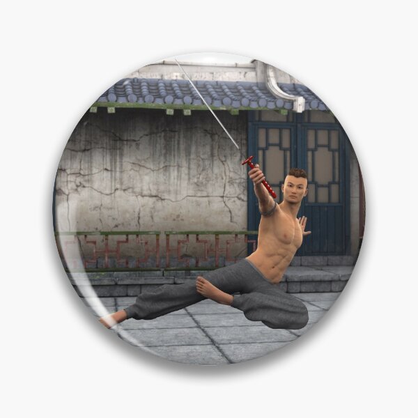 Item preview, Kung-Fu Wushu Chinese Traditional Straight Sword Practitioner designed and sold by 108dragons.