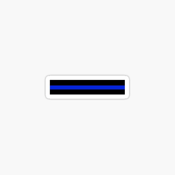 Law Enforcement - Car Coaster - Thin Blue Line USA Individual