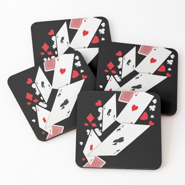 Item preview, Card Shark Poker Player Four Aces Gambling Gift Idea product designed and sold by Lisbob.