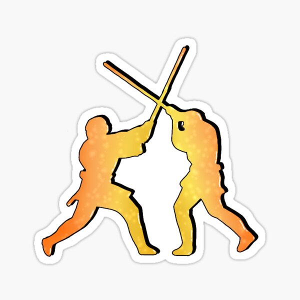 Item preview, Anakin and Obi-Wan on Mustafar Duel Silhouette designed and sold by basicallyamess.