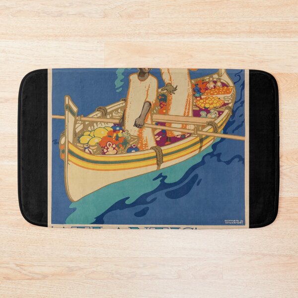 Item preview, Royal Mail Atlantis Cruises vintage travel poster designed and sold by stickart-marek.