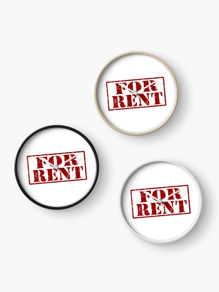 Thumbnail 3 of 4, Clock, FOR RENT designed and sold by lacm2020.