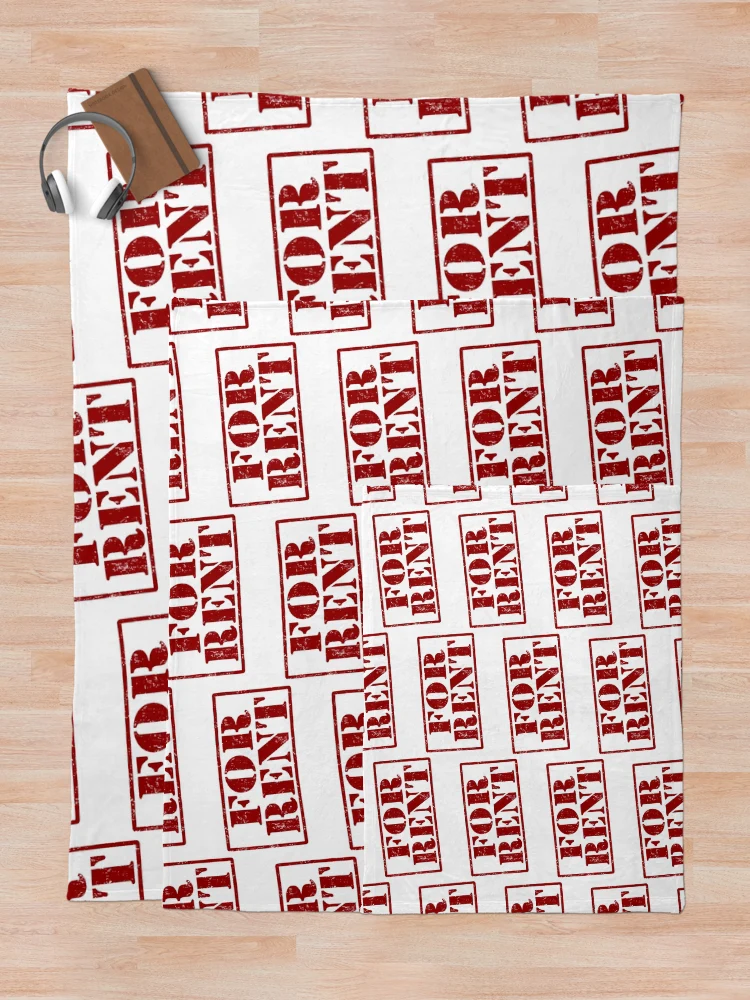 Thumbnail 5 of 6, Throw Blanket, FOR RENT designed and sold by lacm2020.