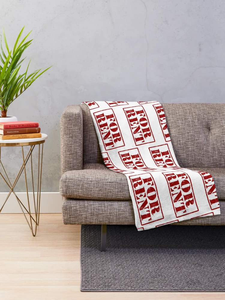 Thumbnail 2 of 6, Throw Blanket, FOR RENT designed and sold by lacm2020.