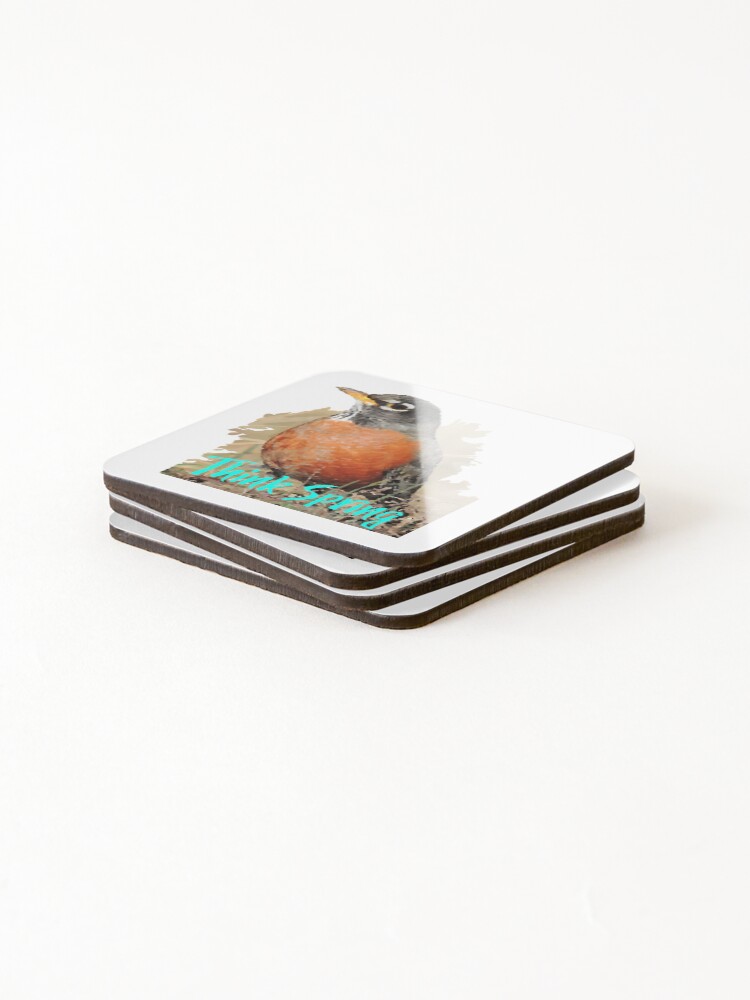 Thumbnail 4 of 5, Coasters (Set of 4), Think Spring! designed and sold by Magic-Moon.