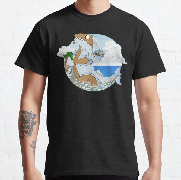 Alien At The Beach Classic T-Shirt