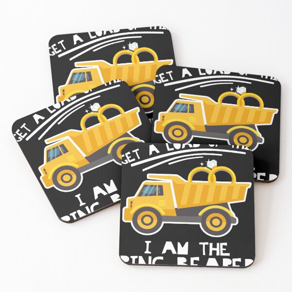 Item preview, Get A Load Of This Ring Bearer product, Wedding Party print designed and sold by Lisbob.