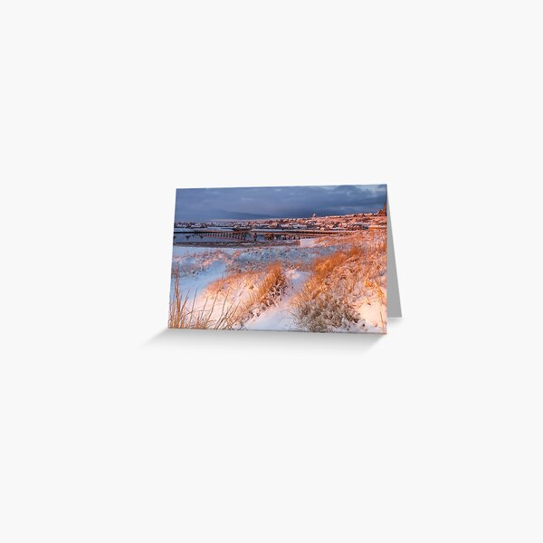 Golden Bridge Greeting Card