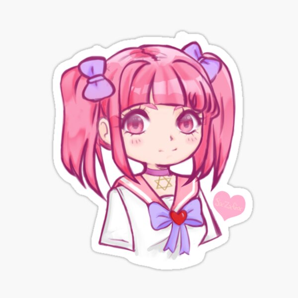 Menhera-Chan Sticker for Sale by M1J1