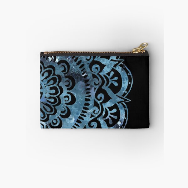 Item preview, Midnight Ocean Splash Mandala on Black designed and sold by ArtByDrax.