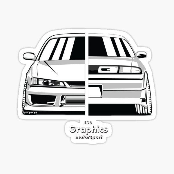 Item preview, Nissan Silvia S14 Comic Style designed and sold by muhammadhadi106.