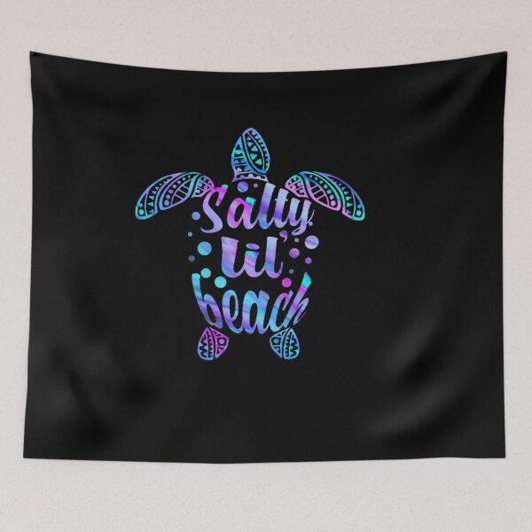 Item preview, Salty Lil Beach Shirt Sea Turtle designed and sold by christyruffin.