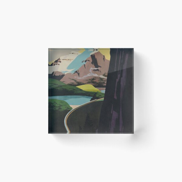 Item preview, The Aroostook Flyer vintage travel poster designed and sold by stickart-marek.