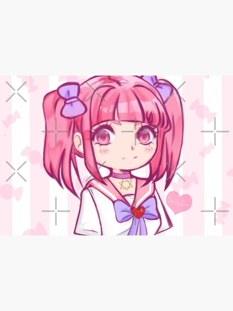 Menhera Chan Sticker for Sale by nombebah