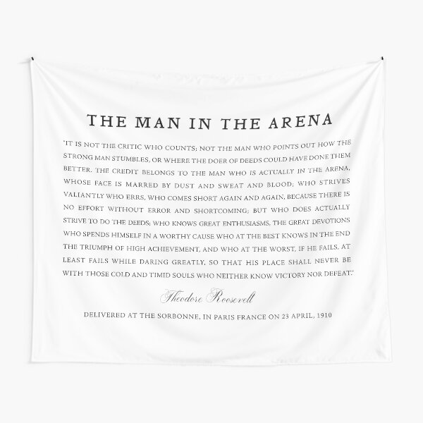 Item preview, The Man In The Arena  designed and sold by corbrand.