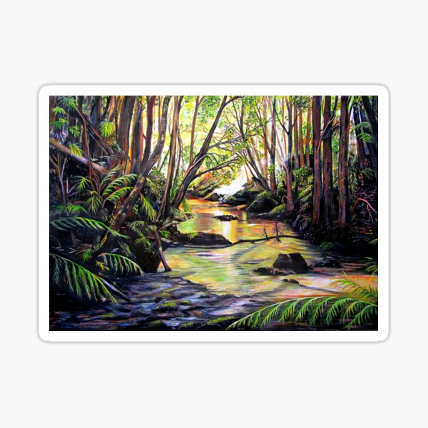 Item preview, Blue Mountains Creek designed and sold by Linda Callaghan.