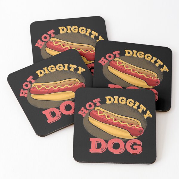 Item preview, Hot Diggity Dog designed and sold by Vintagemashup.