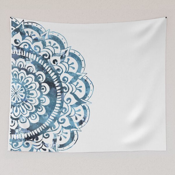 Item preview, Midnight Ocean Splash Mandala designed and sold by ArtByDrax.