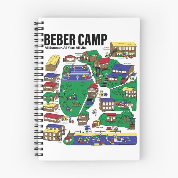 Item preview, Beber Camp Map designed and sold by zozmel.