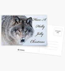 Christmas Card - Timber Wolf Postcards