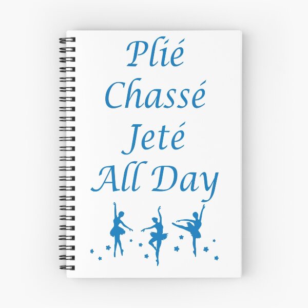 Item preview, Plie Chasse Jete All Day Blue designed and sold by theloneblonde.